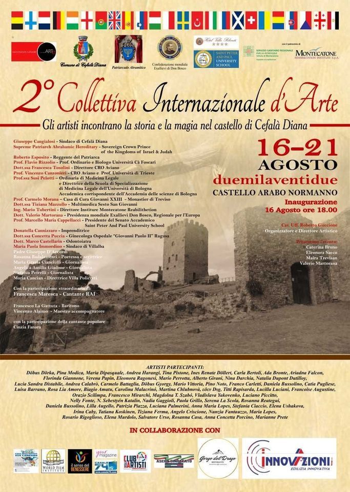 Exposition  "COLLECTIVA INTERNAZIONALE D'ARTE" PALERME